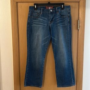 Lucky Brand Women’s Sweet N Crop Boot Cut Cropped Jeans Medium Wash Size 6/28